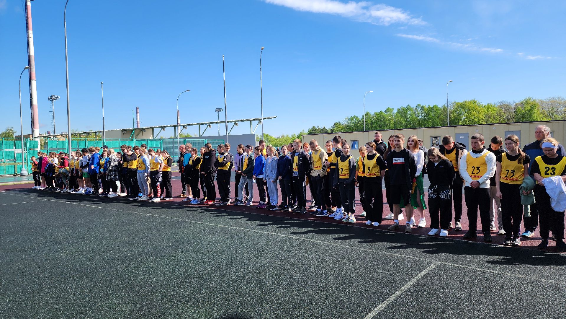 кашира, 1 мая, легкоатлетическая эстафета, бег, школьники, спортклуб кашира,