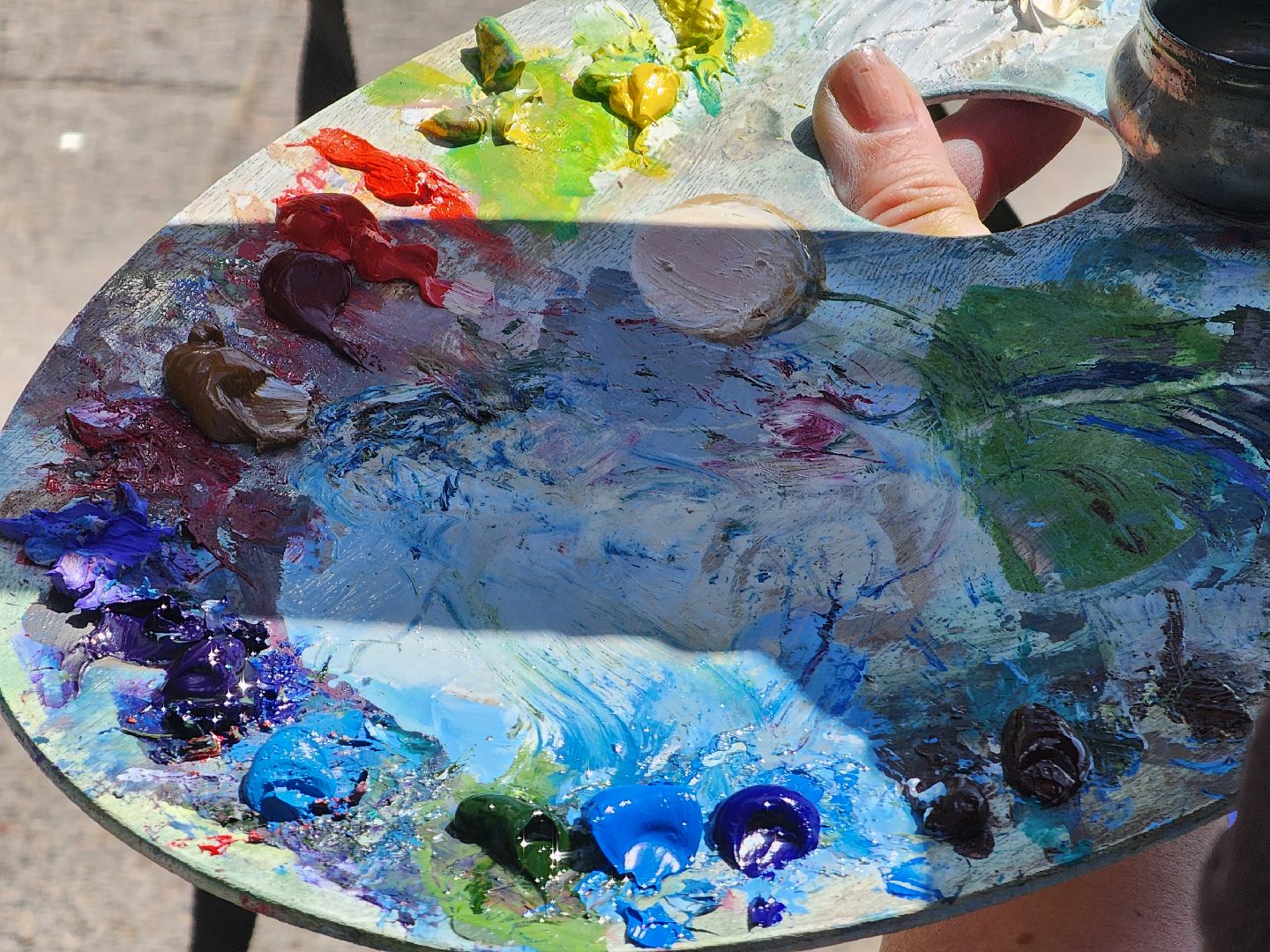 воскресенск, парк кривякино, художники, пленэр, творчество,