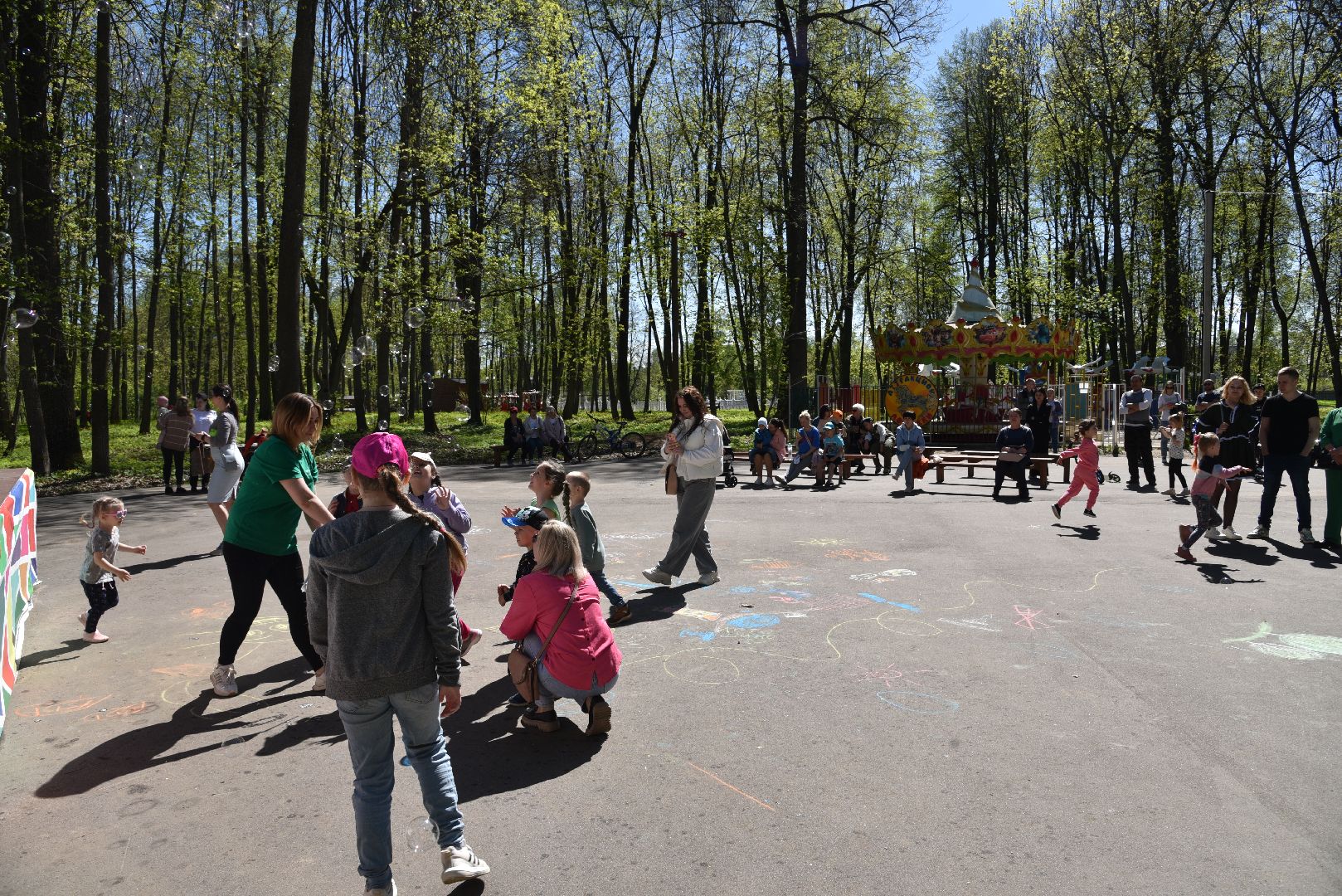 лотошино, лотошинский парк, лето в подмосковье, парки, парки подмосковья, дети,