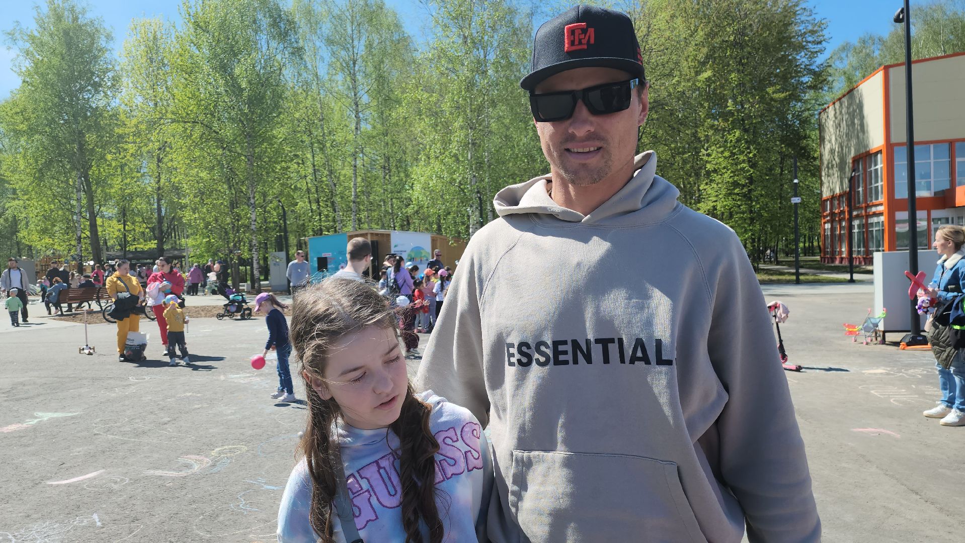 долгопрудный, майские праздники, лето, центральный парк,рисунки на асфальте,