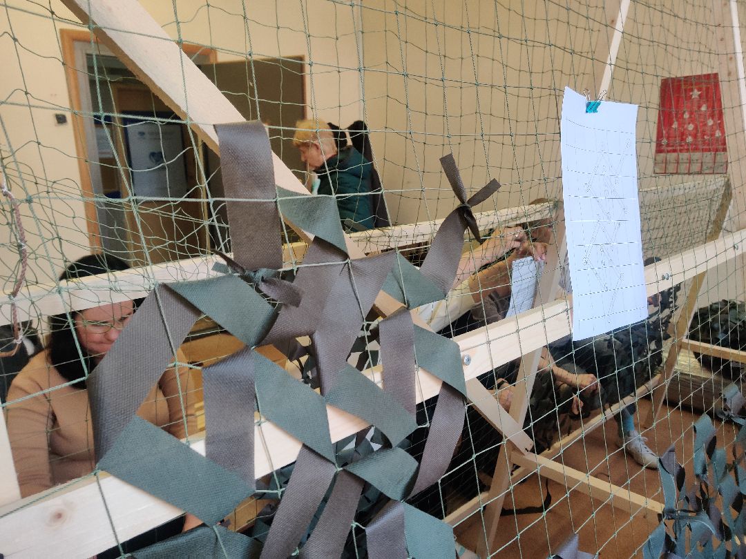 Красноармейск, Пушкинский, волонтеры, маскировочные сети, храм, спецоперация