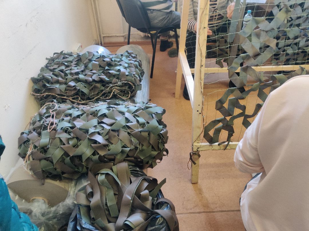 Красноармейск, Пушкинский, волонтеры, маскировочные сети, храм, спецоперация