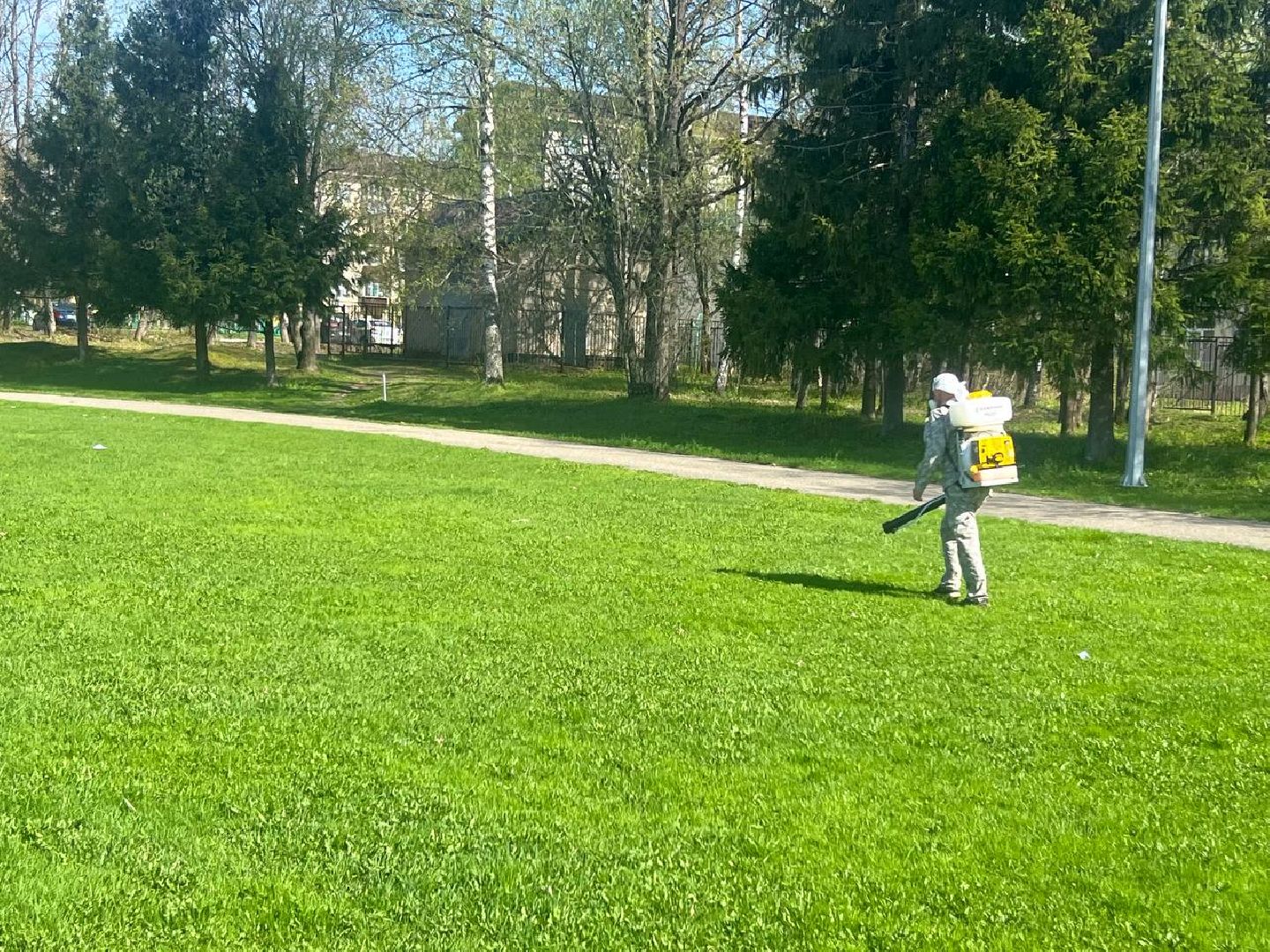 клещи, восход, обработка от клещей,