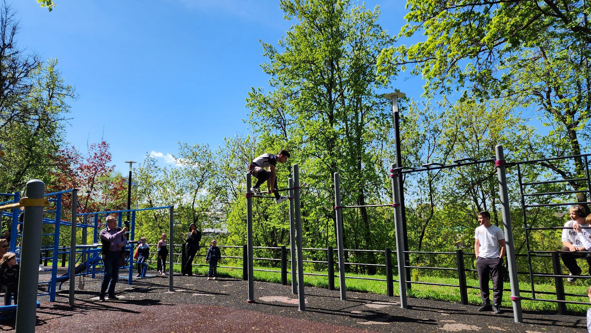 Подольск, Парк Талалихина, Летний сезон, парки подмосковья,