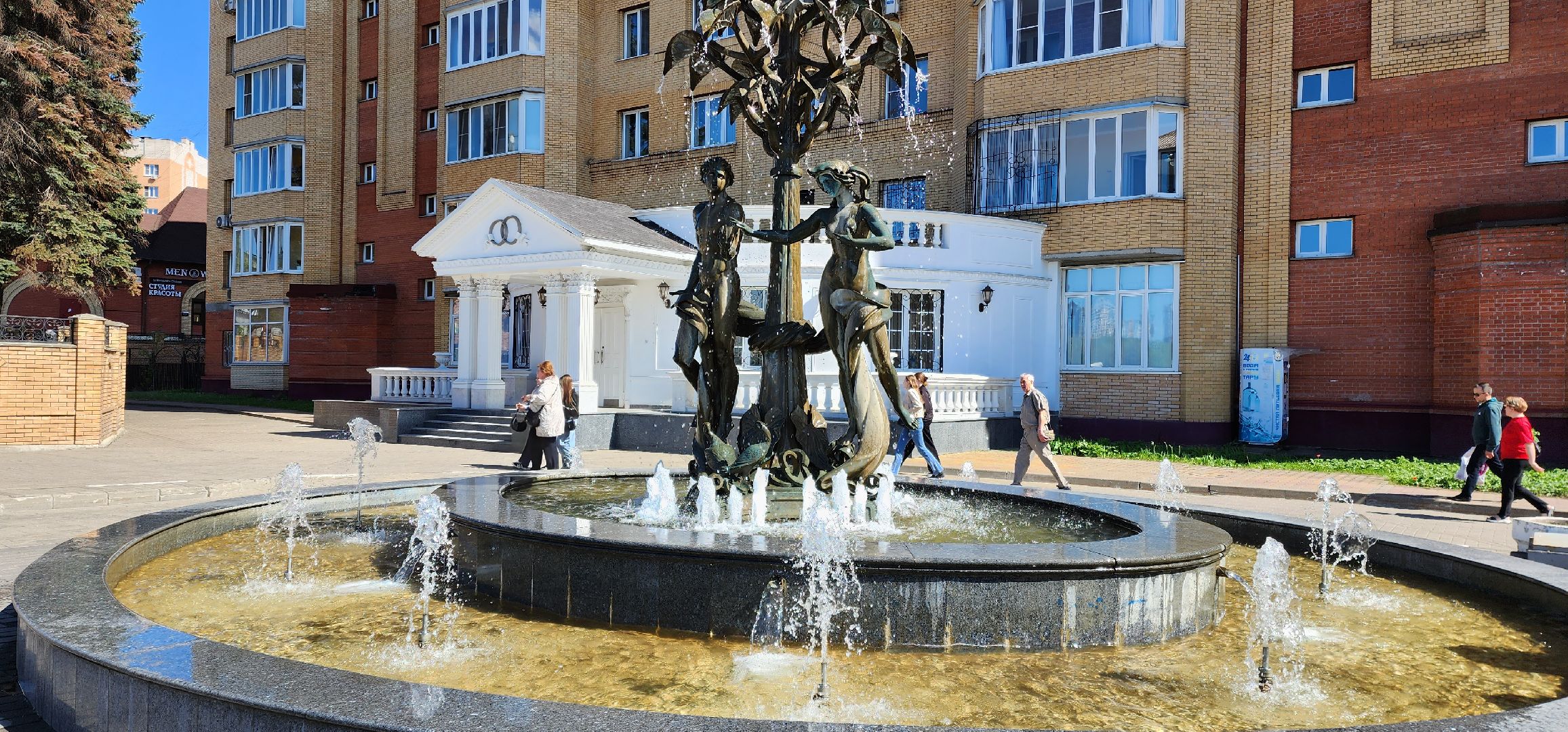 раменское, благоустройство, запуск фонтанов,