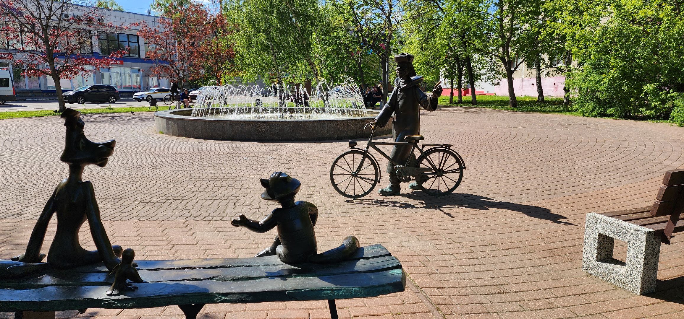 раменское, благоустройство, запуск фонтанов,