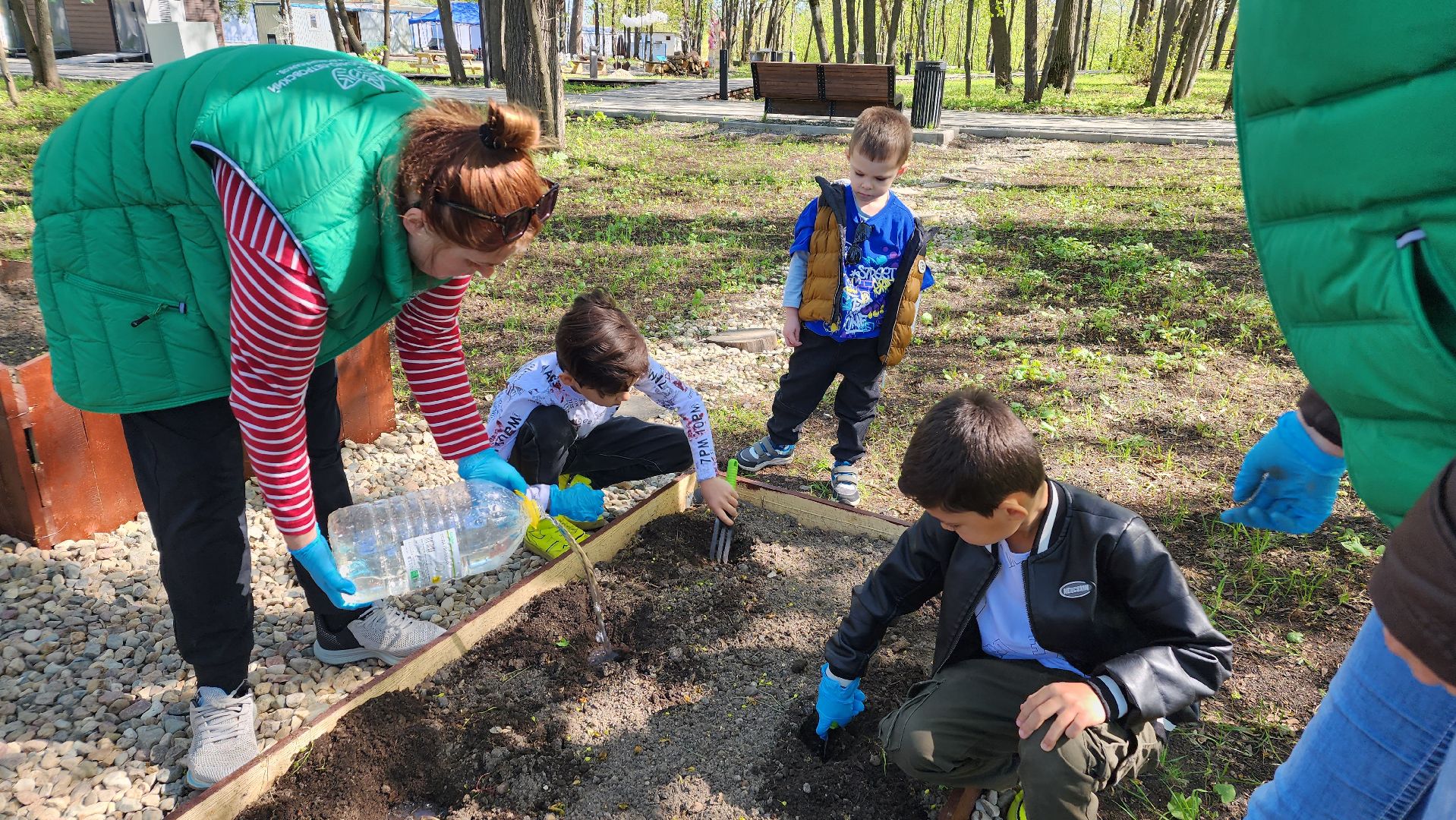 парк, общественный огород, Лосино-Петровский,