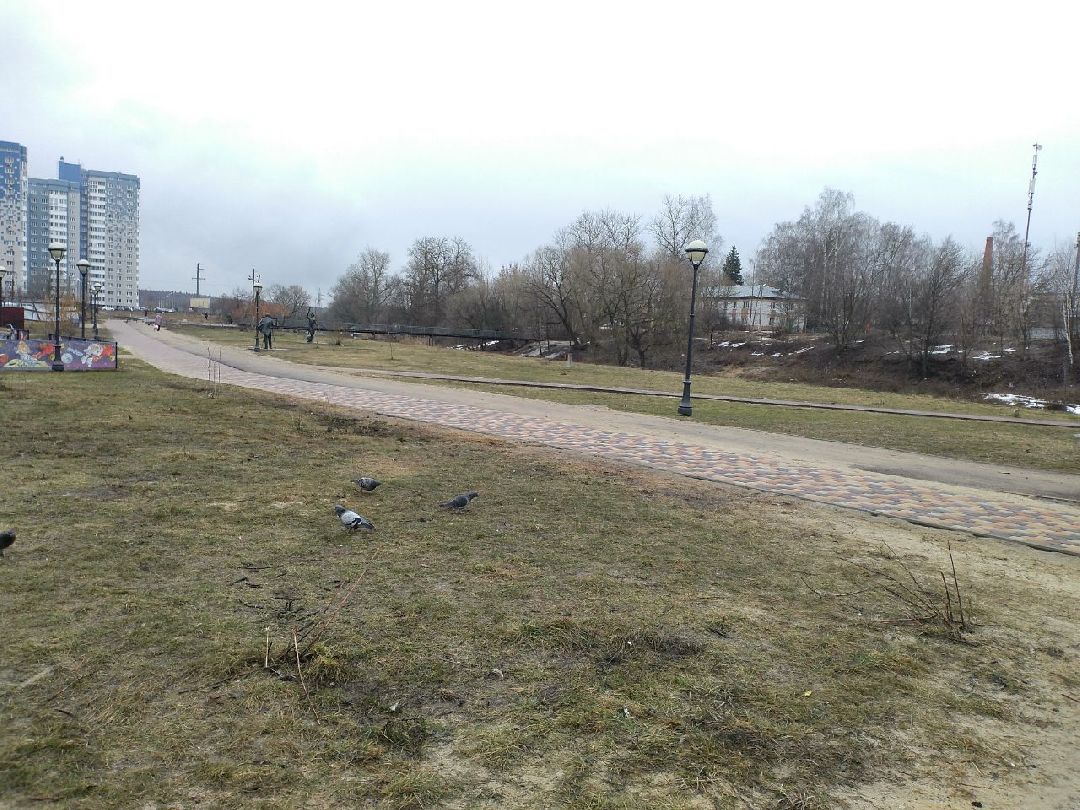 благоустройство, весенняя уборка, Лосино-Петровский