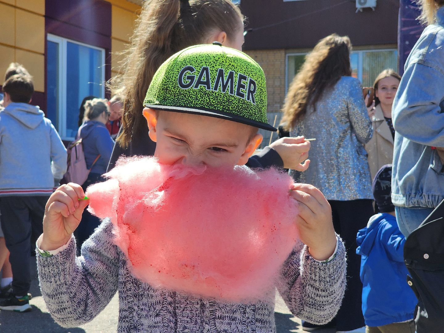 Праздник, Парк, День труда, Дети, Дубна, Концерт,