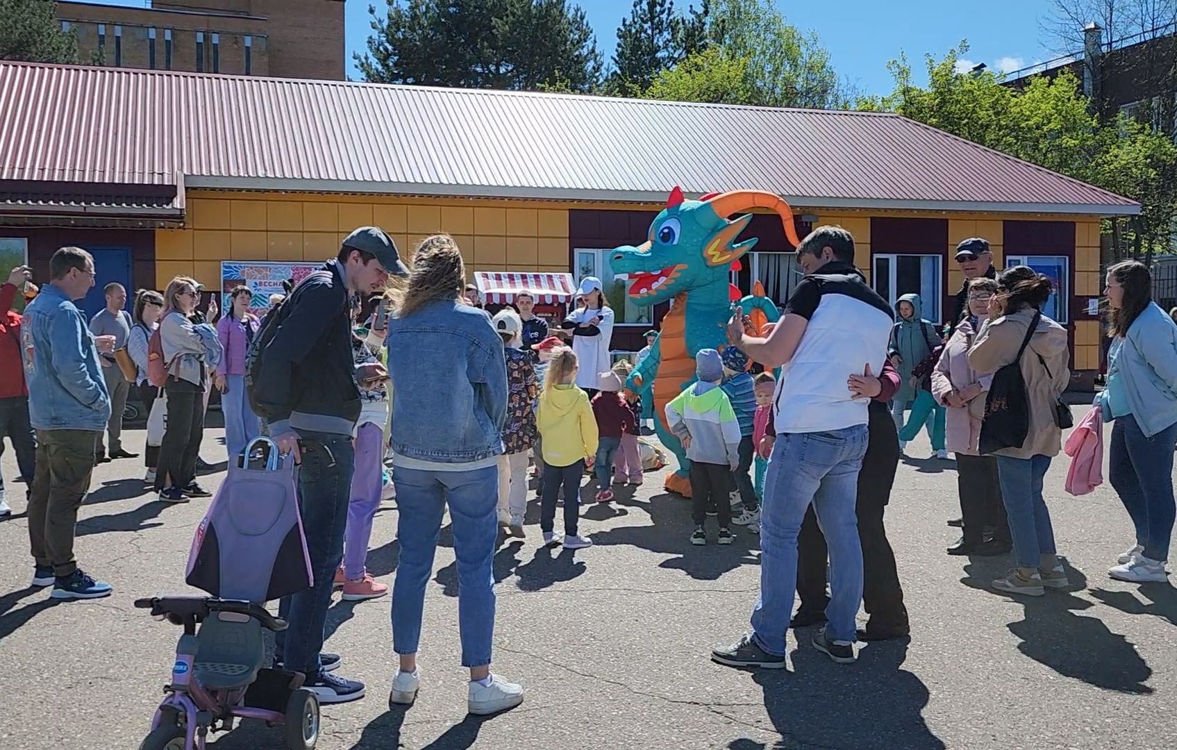 Праздник, Парк, День труда, Дети, Дубна, Концерт,