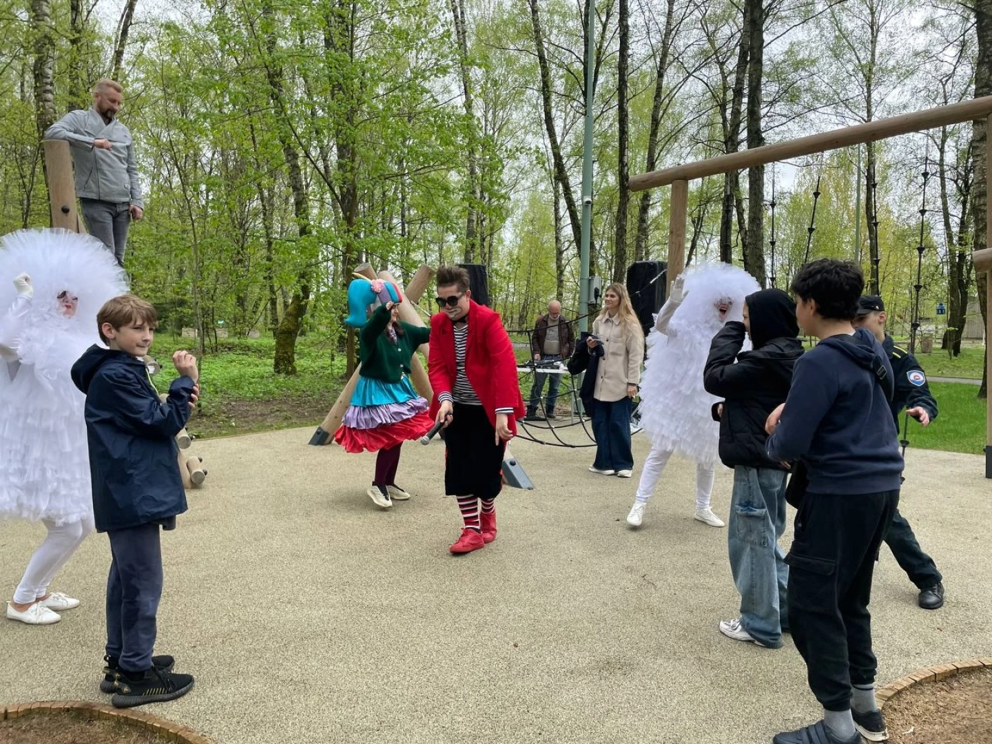 открытие летнего сезона, Парк Елочки, Домодедово, Культура, Лето, Открытие, Лесопарк, 1 мая, День труда, Подмосковье,