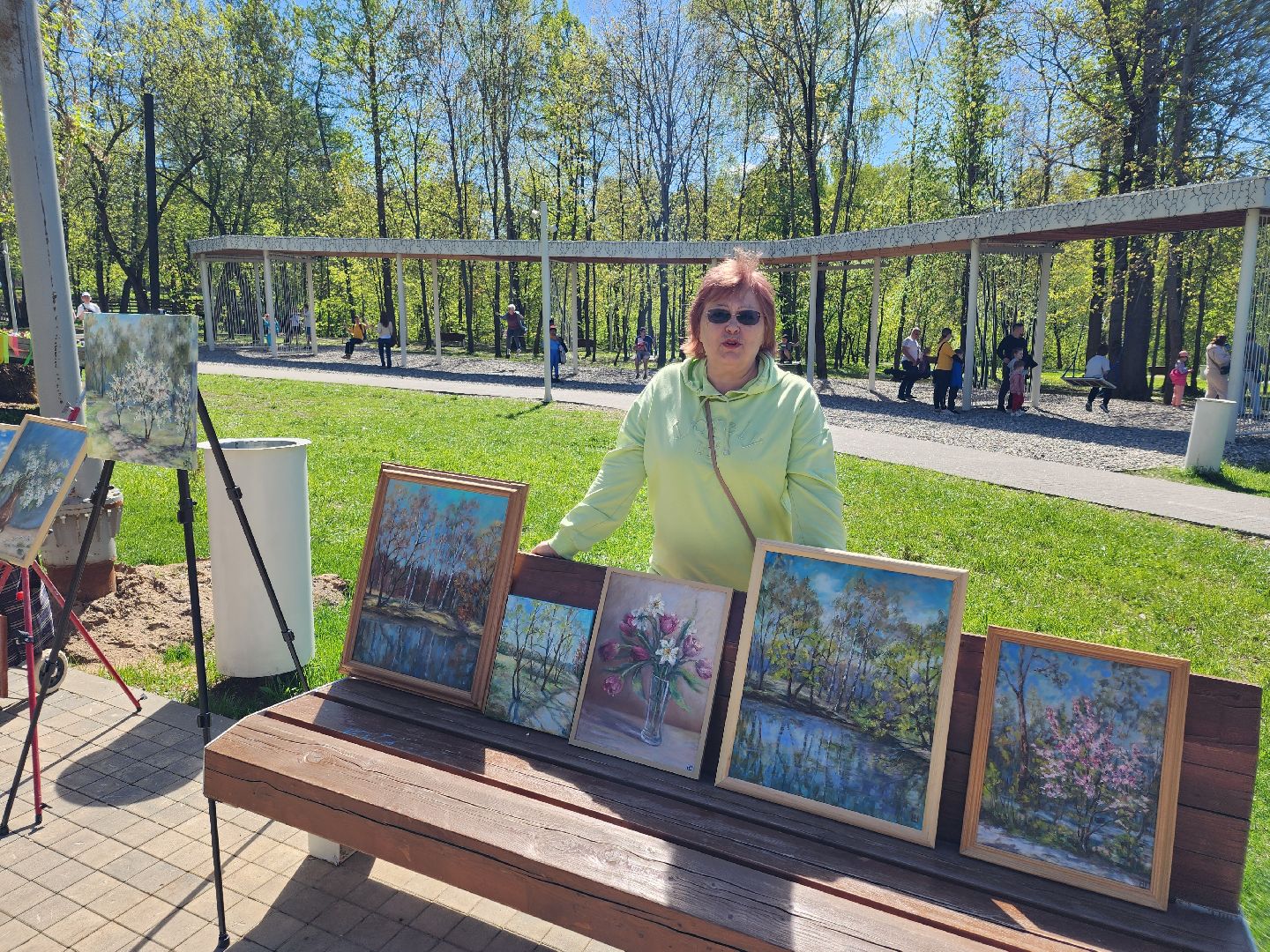 парки подмосковья, картины,