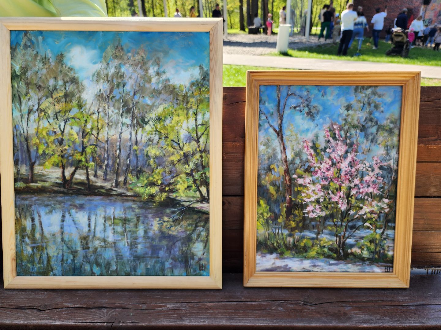 парки подмосковья, картины,