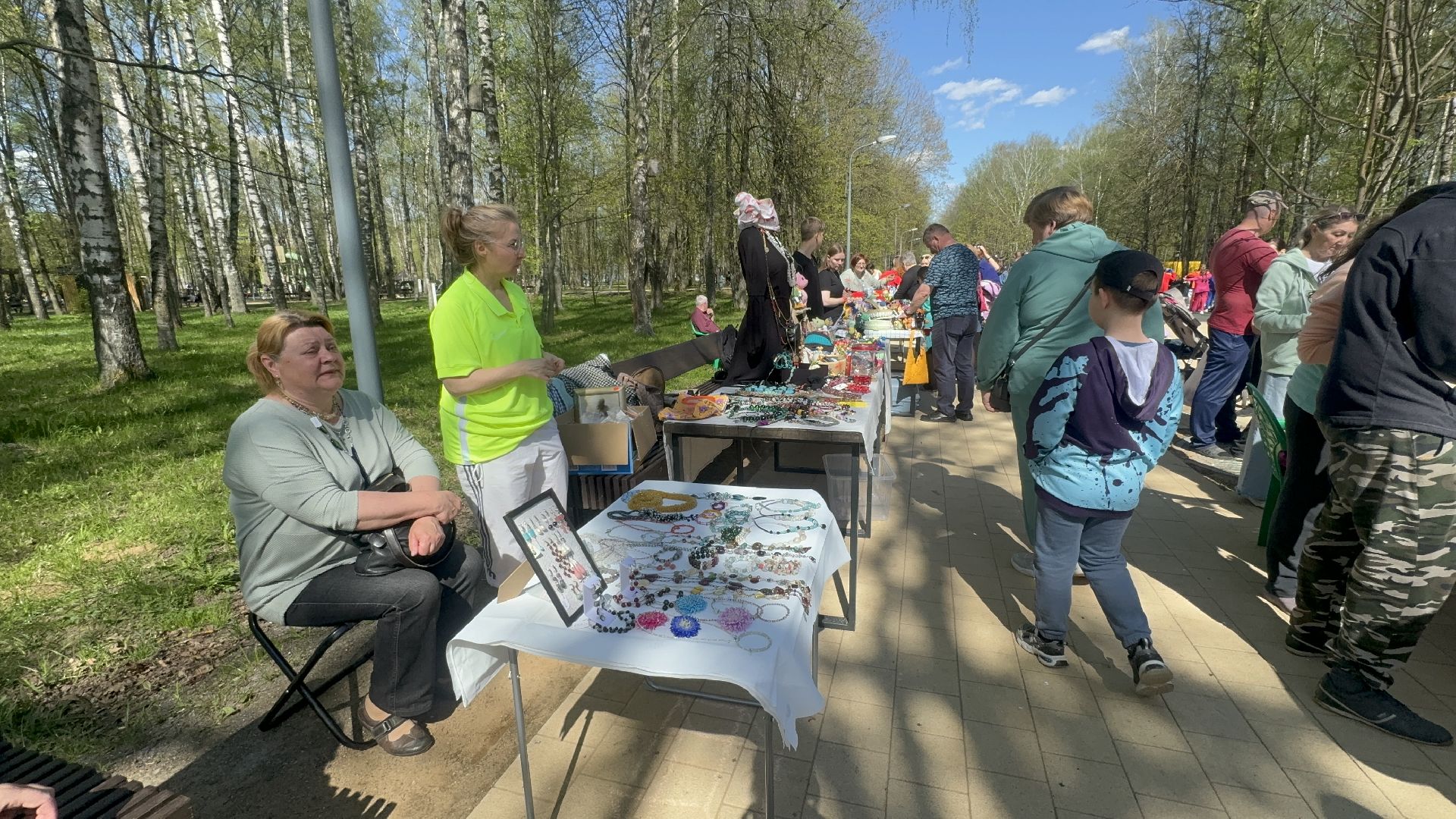 Солнечногорск, открытие теплого сезона, городской парк, Жители, мастер класс,