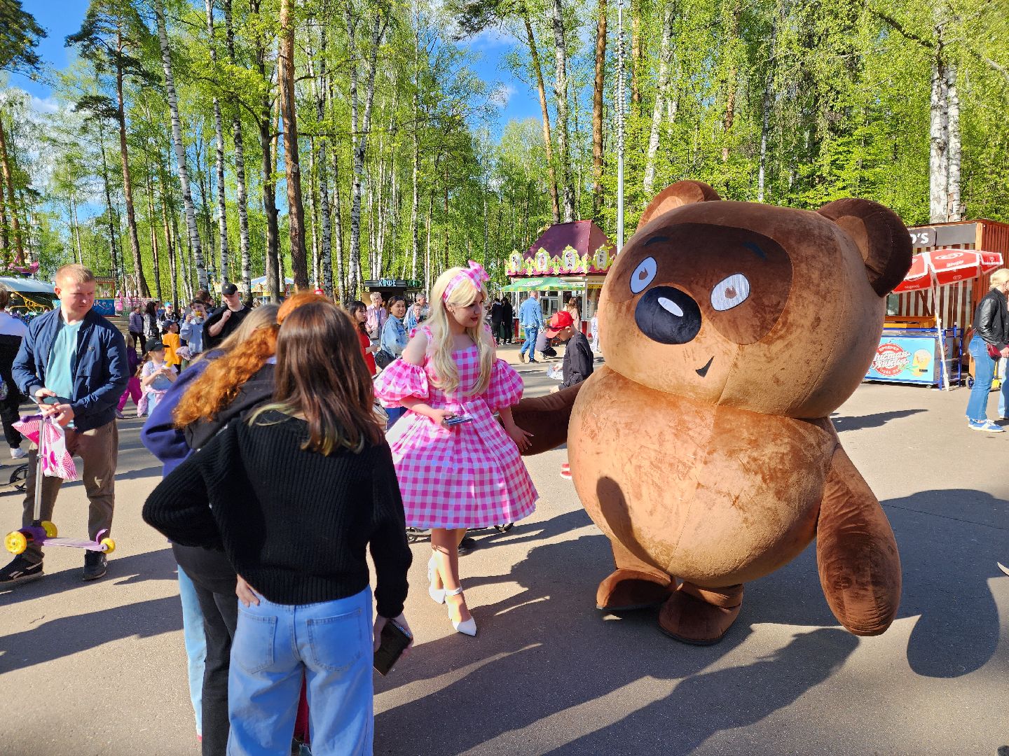 ногинск, парки подмосковья, 1 мая, летний сезон,