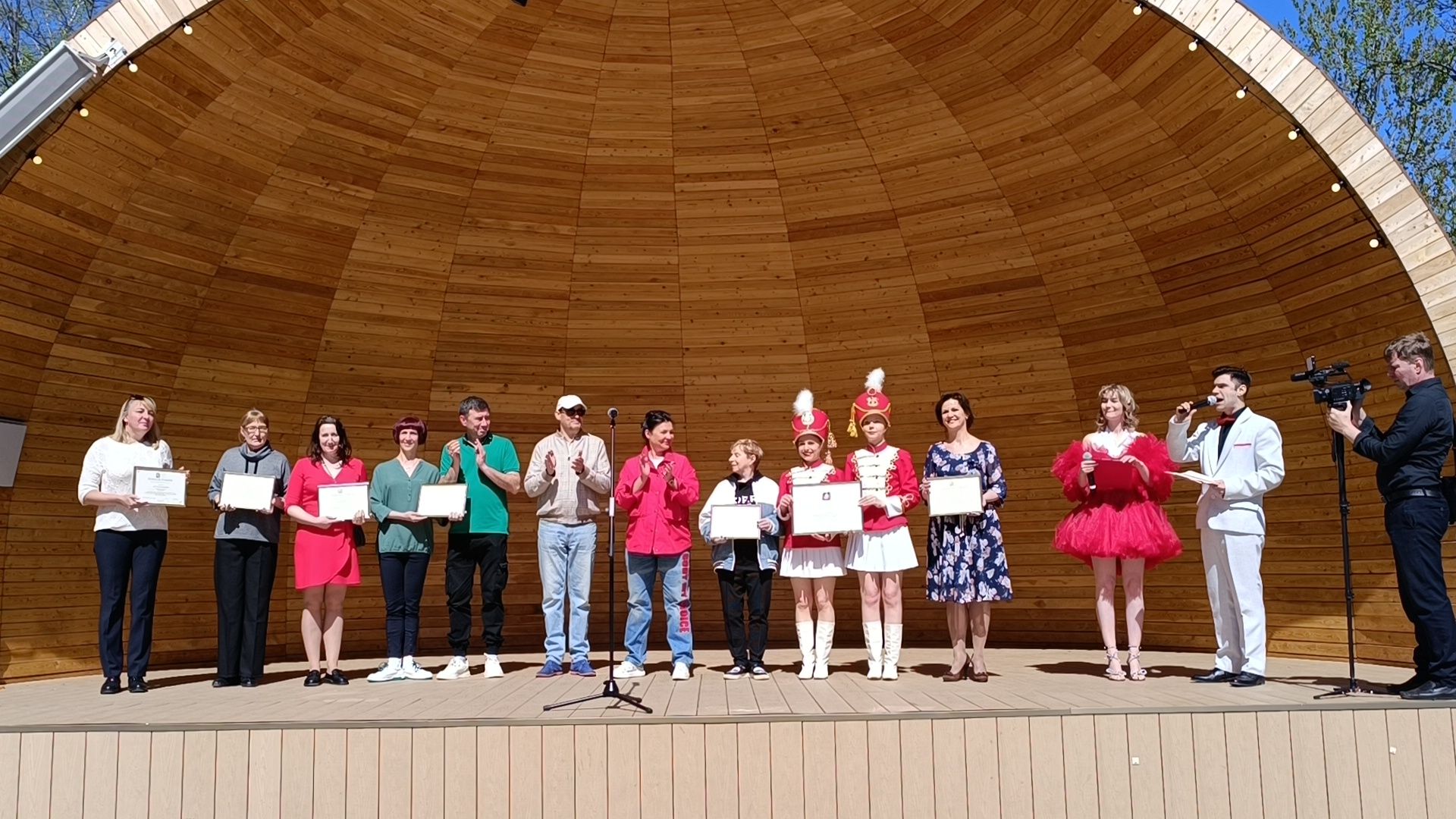 праздник, награждение, парк, лобня,