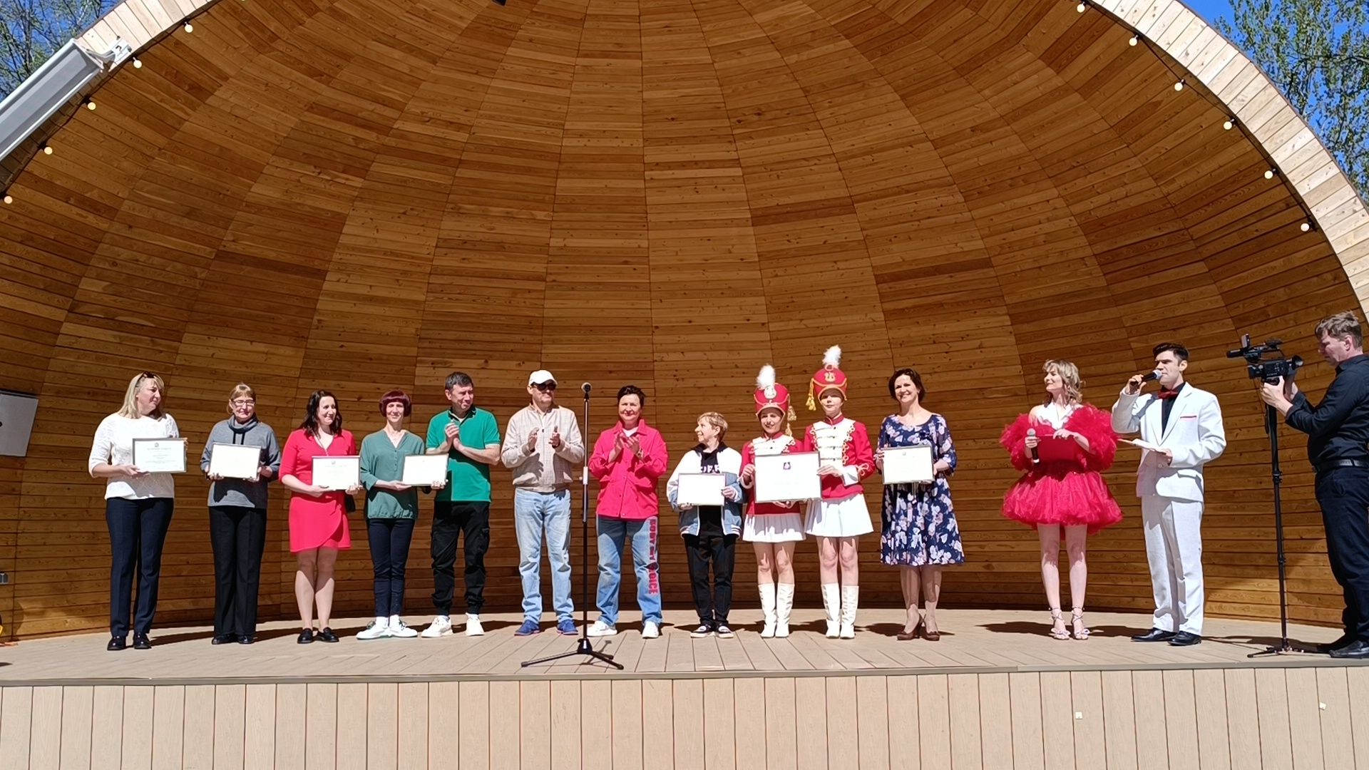 праздник, награждение, парк, лобня,