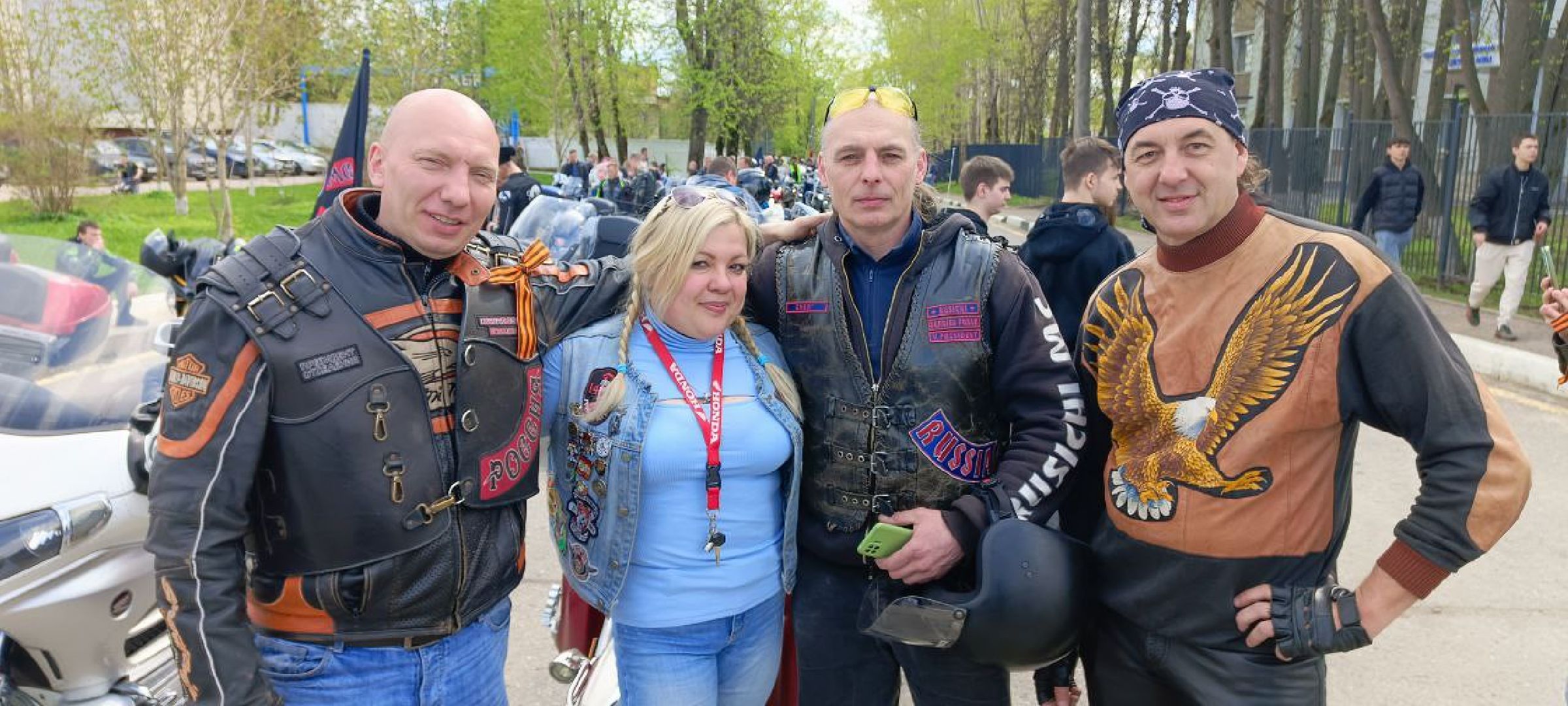 Дмитров, Ночные волки, Открытие мотосезона,