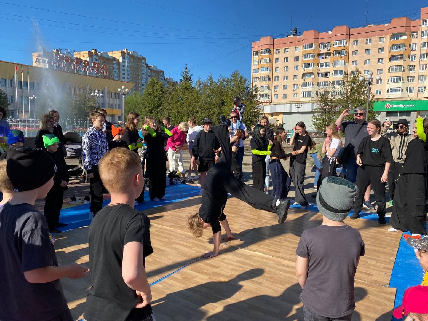 наро-фоминск, площадь молодежная, танцевальный марафон, танцы,