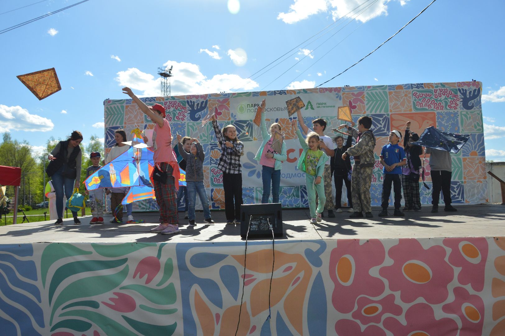 теплый сезон, шатура, парк шатуры, городские парки, праздник, массовые мероприятие, народные гулянья,