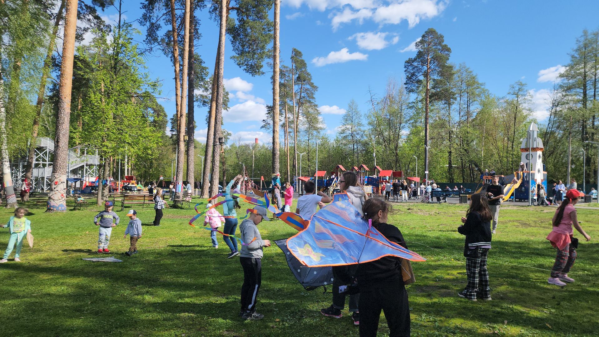 теплый сезон, шатура, парк шатуры, городские парки, праздник, массовые мероприятие, народные гулянья,