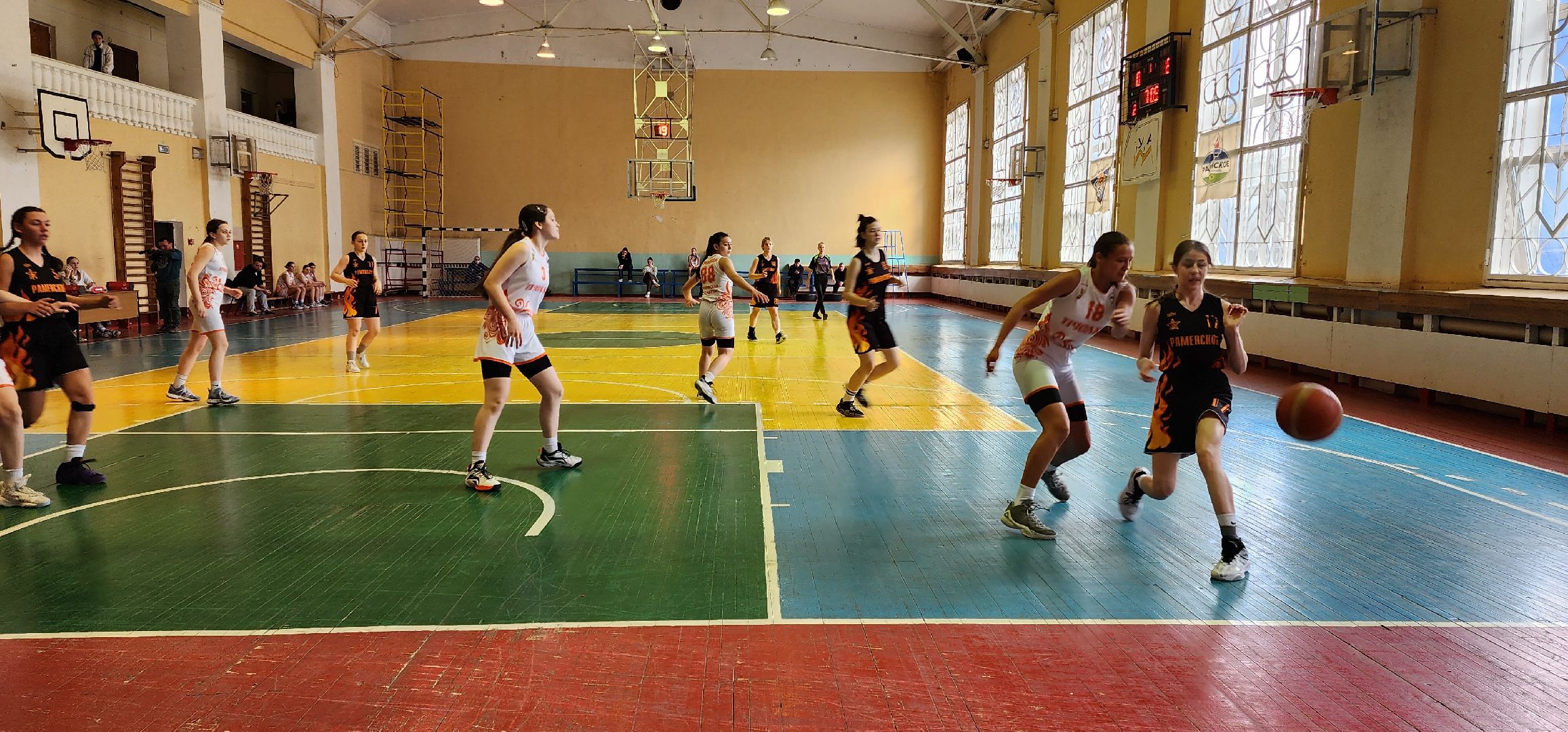 раменское, спорт, соревнование по баскетболу среди девушек, первенство московской области,