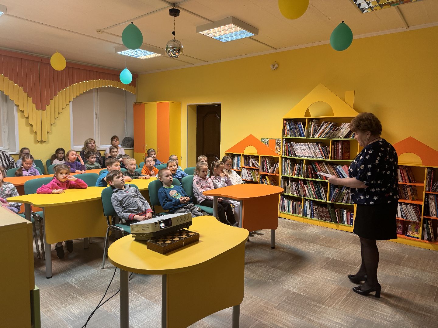 шаховская, библиотека, пдд,