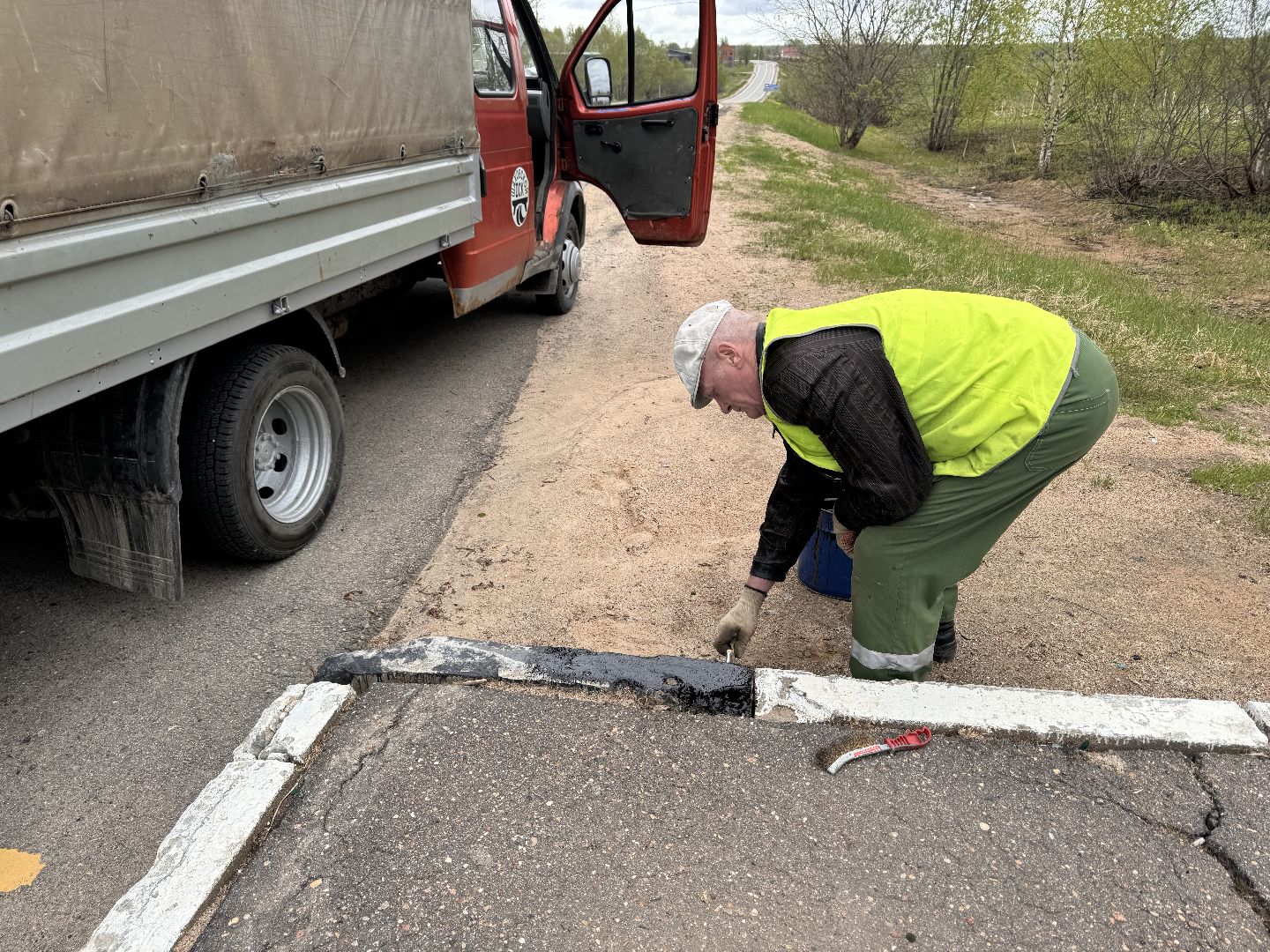 шаховская, остановки, покраска,