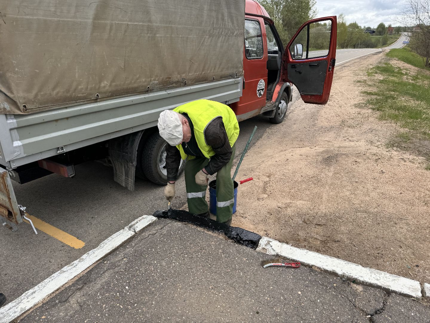 шаховская, остановки, покраска,