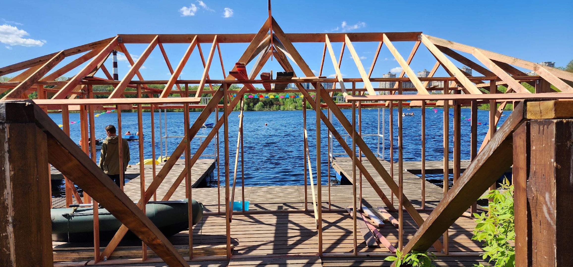 раменское, экономика, лодочная станция на озере борисоглебское,