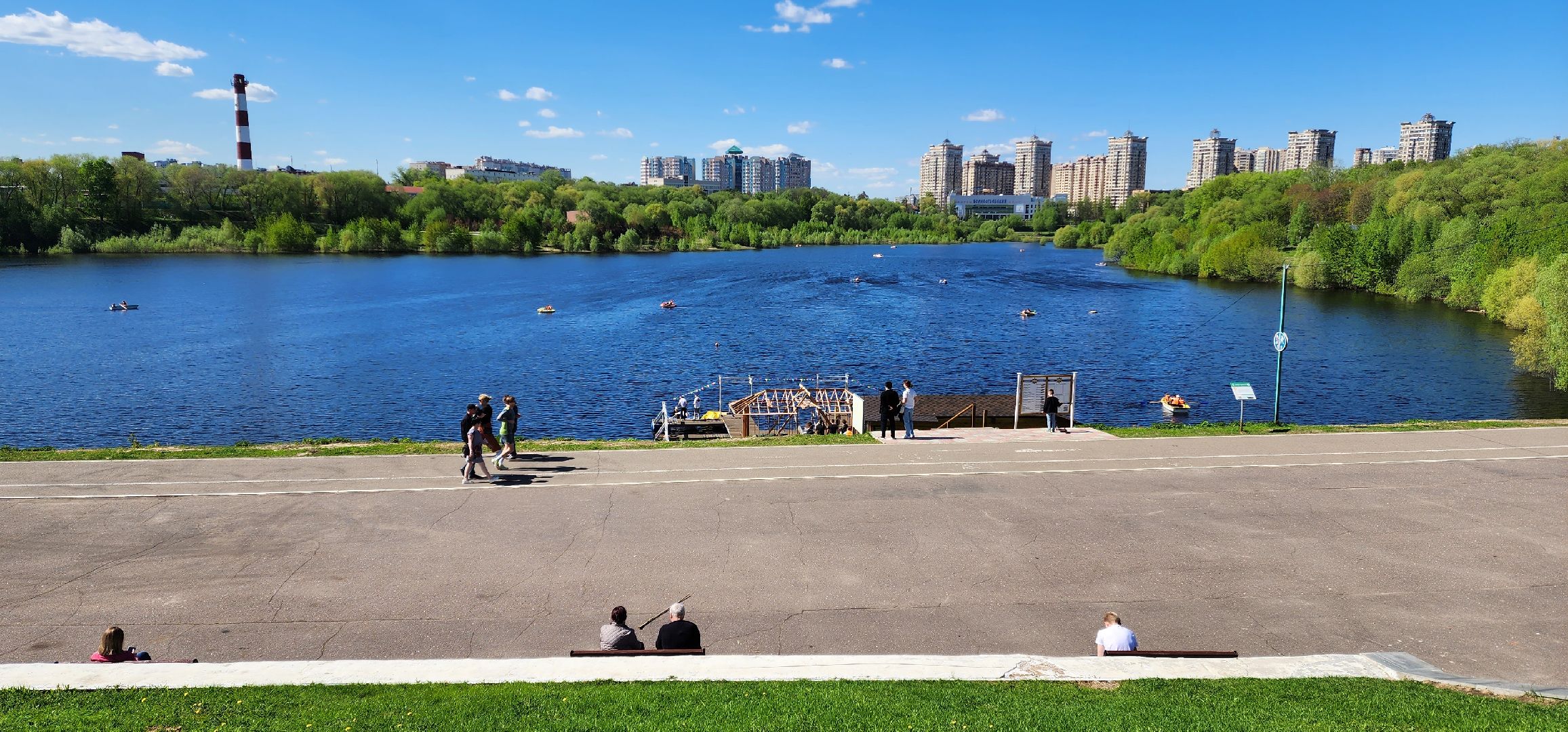 раменское, экономика, лодочная станция на озере борисоглебское,