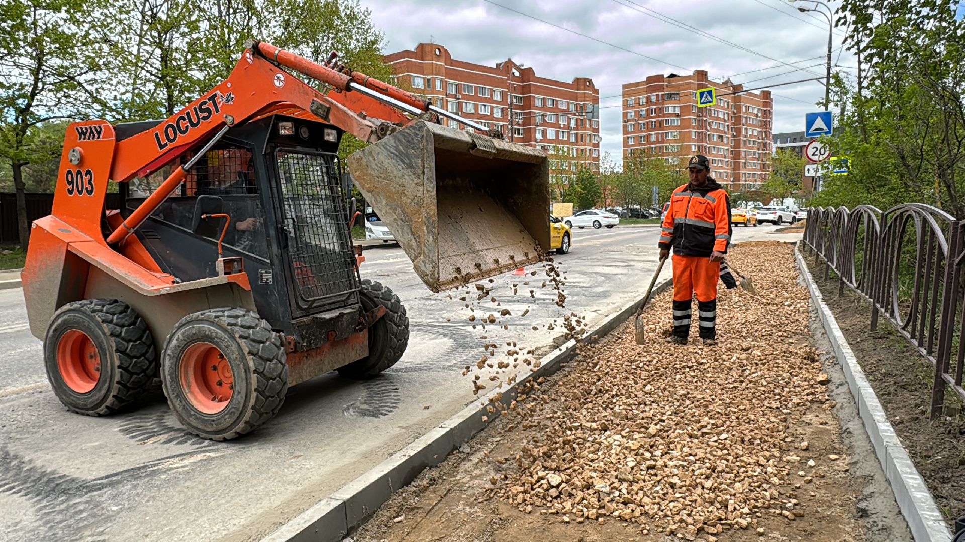 Одинцово, Ремонт дороги, дороги подмосковья,