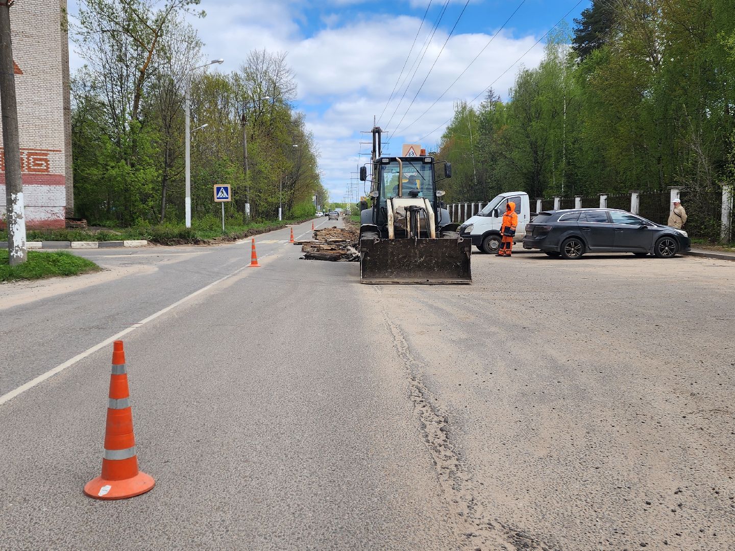 красноармейск, г.о. пушкинский, капремонт, дорожное покрытие,