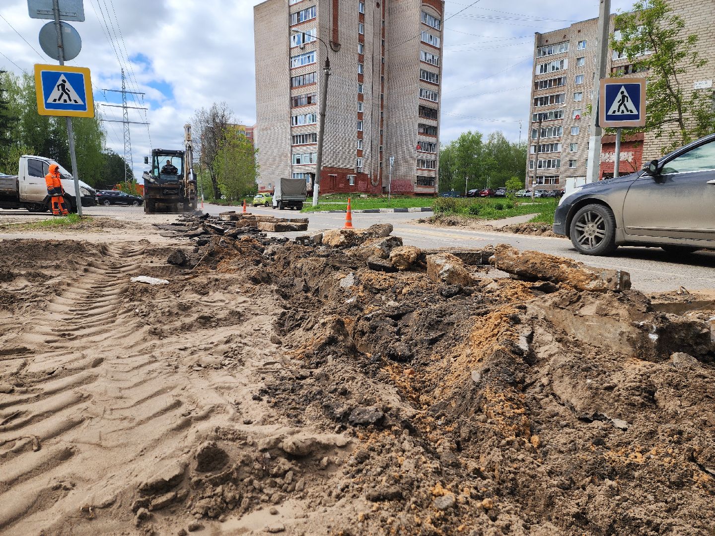 красноармейск, г.о. пушкинский, капремонт, дорожное покрытие,