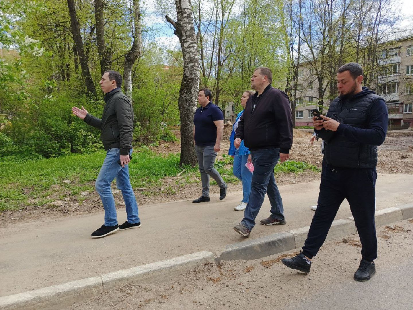 Солнечногорск, Благоустройство, Обход территории, Двор, жители,