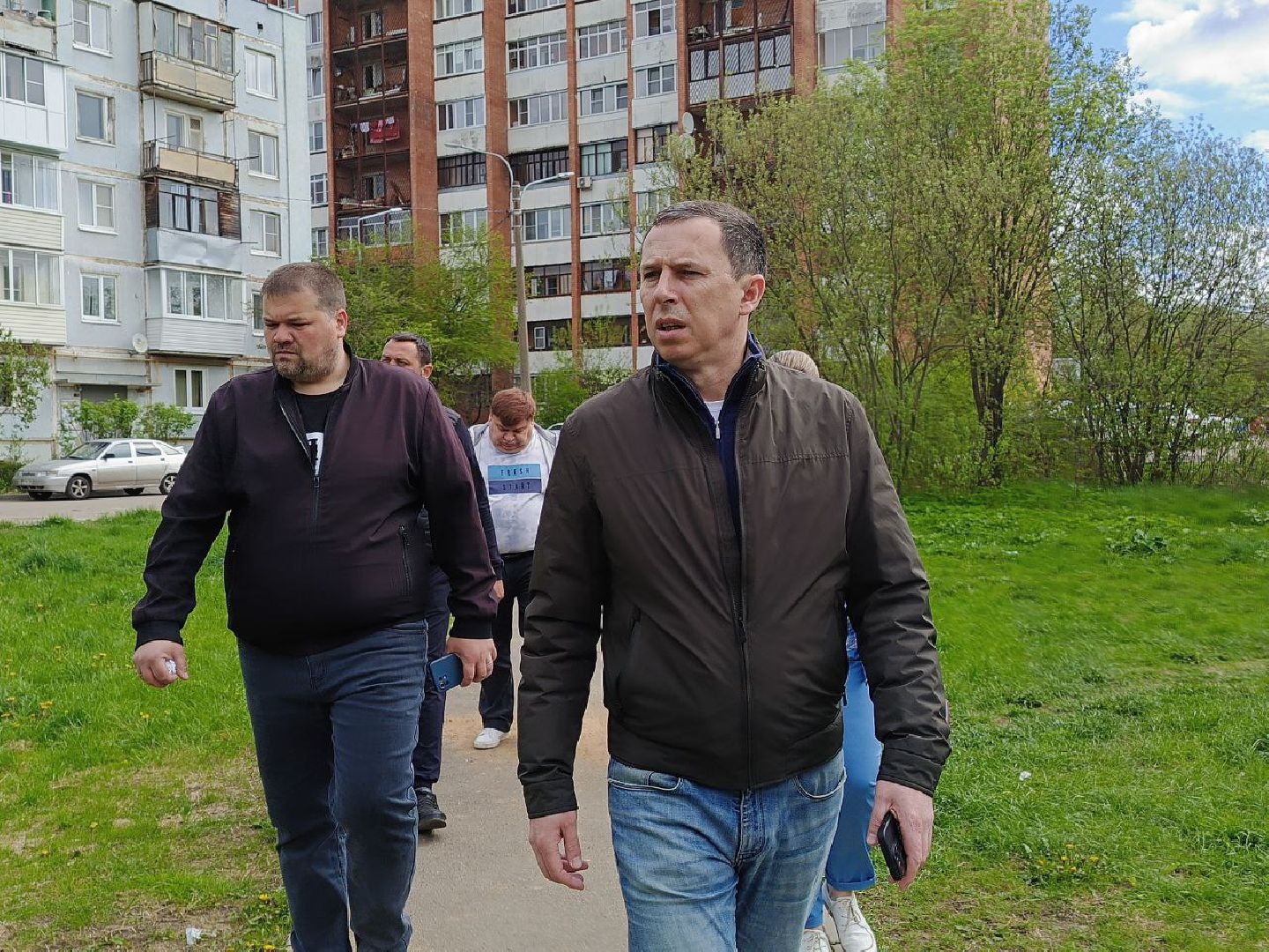 Солнечногорск, Благоустройство, Обход территории, Двор, жители,