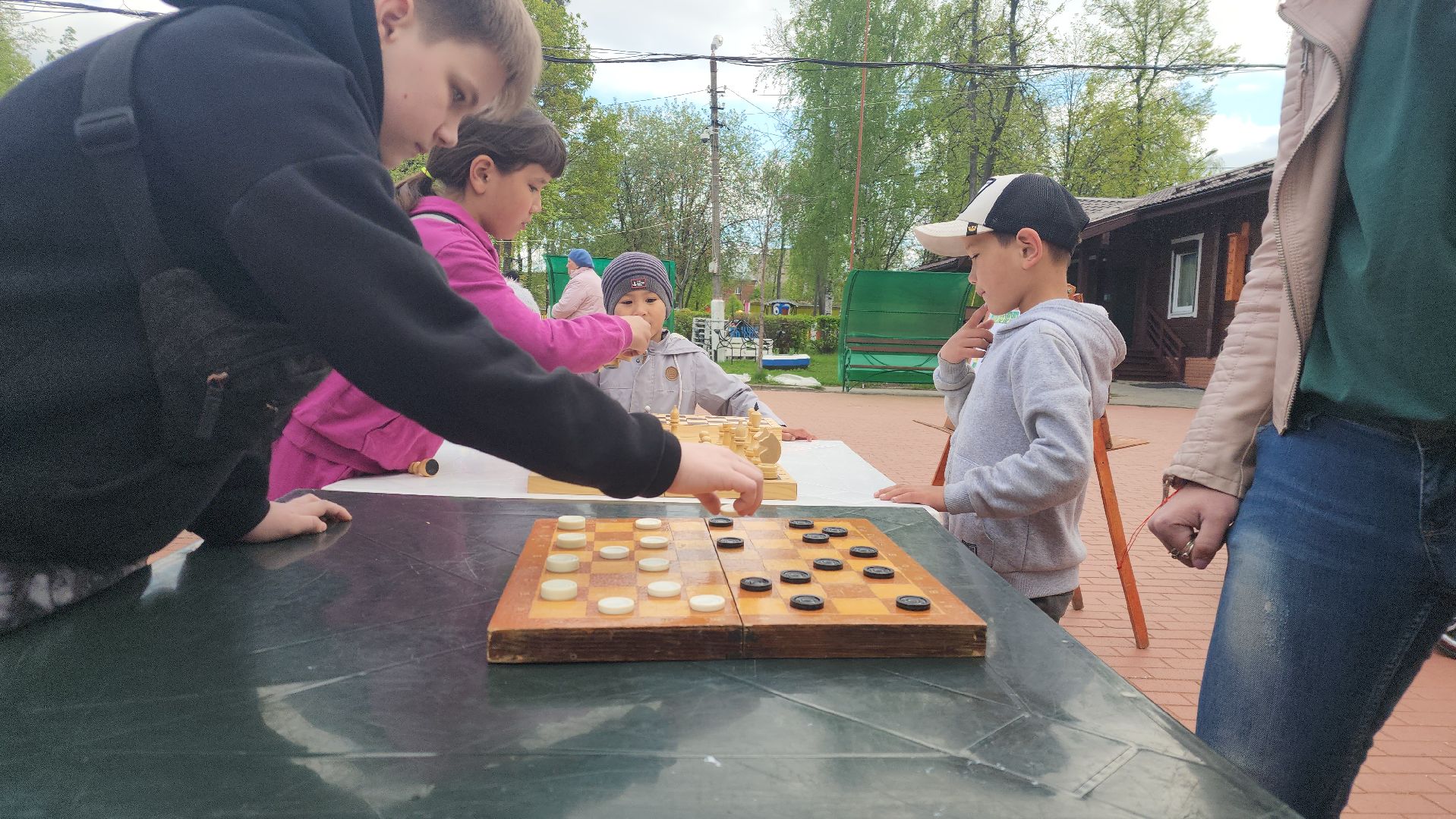 Павловский Посад, городской округ Павловский Посад, люди, жители, шашки, дети, игра, образование,