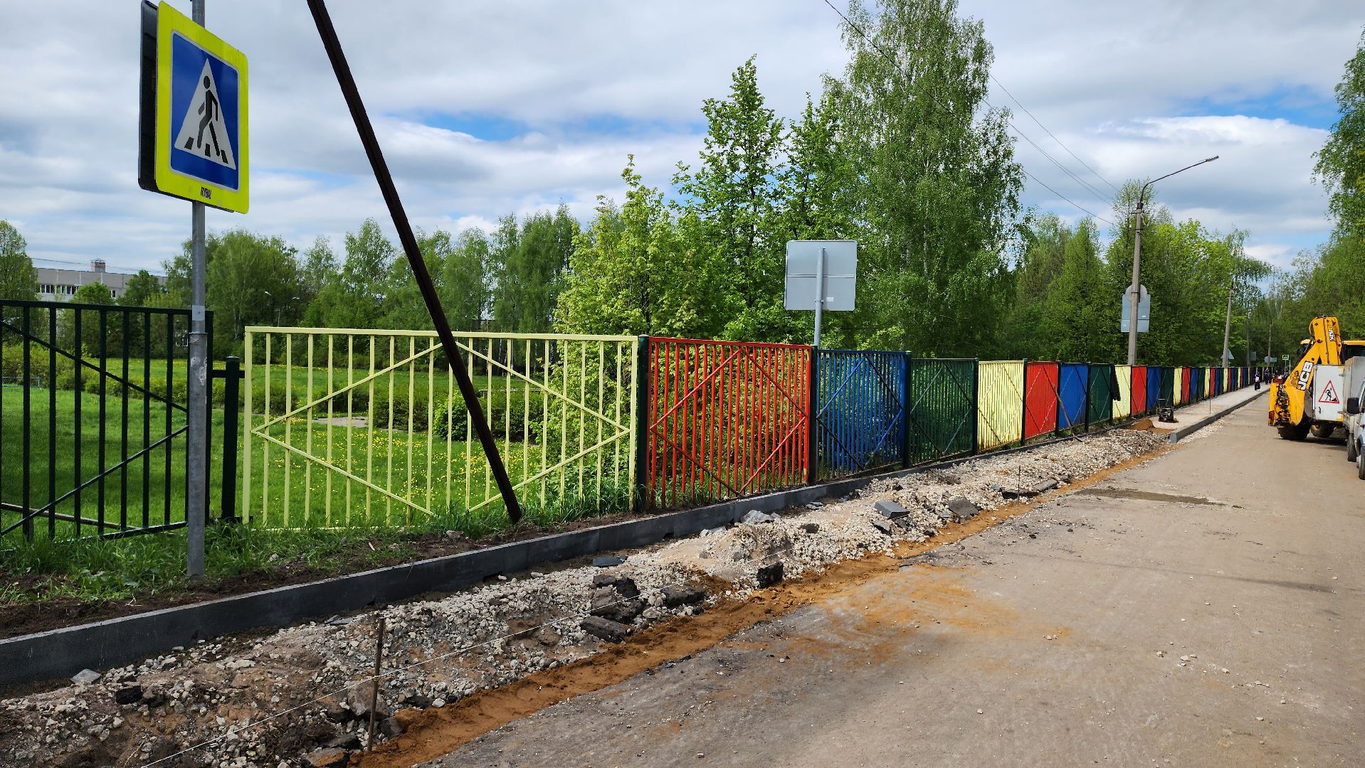 кашира, ремонт дорог, межквартальная дорога, асфальт, бордюр, тротуар, новокаширская,