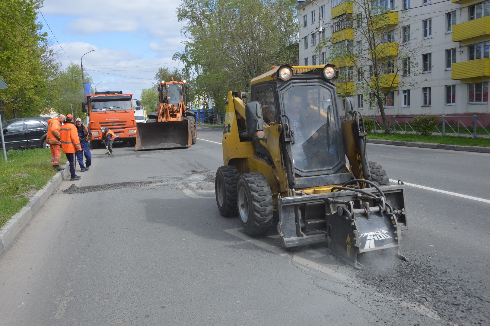 шатура, ямочный ремонт, жкх, автодор, мосавтодор, ремонт дорог,