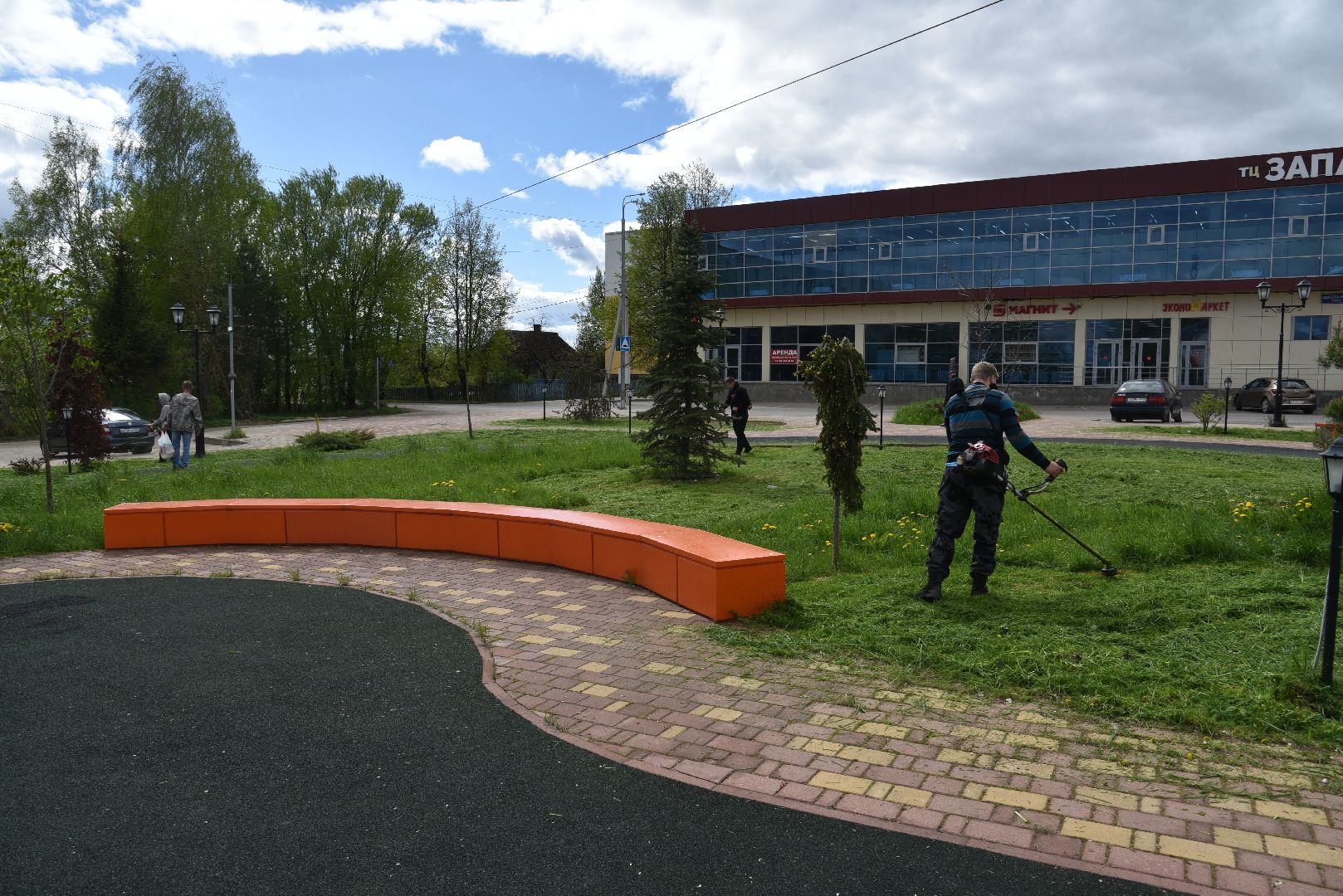 лотошино, благоустройство, окос травы,