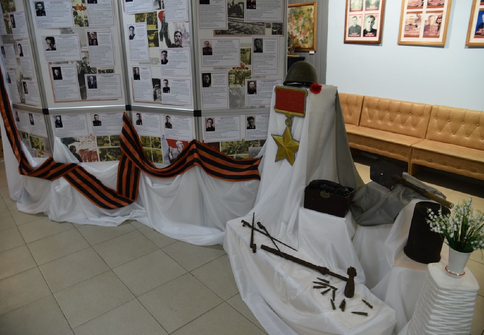 лотошино, лотошинский музей, выставка, великая отечественная война, 9 мая,