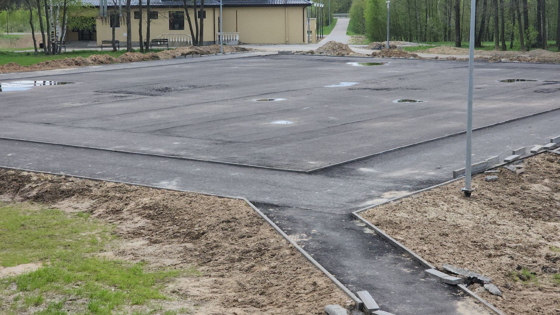 Егорьевск, парк, 200 лет егорьевску, благоустровйство, фонтан, резиновое покрытие, качели, каток,