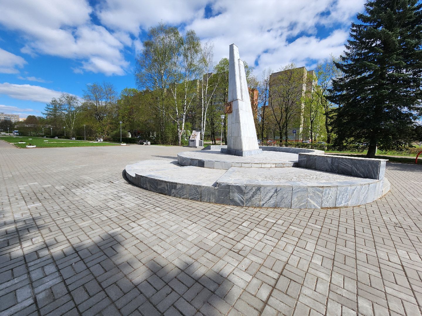 Черноголовка, День победы, Обелиск, благоустройство,