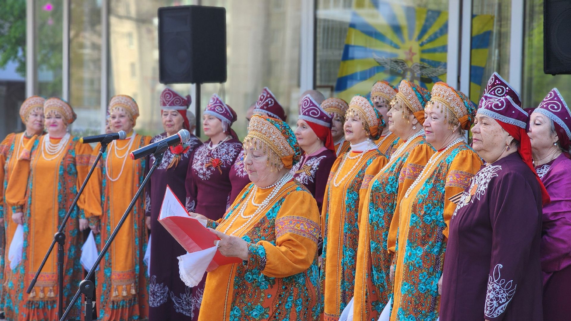 протвино, хор реченька, активное долголетие, концерт, день победы,