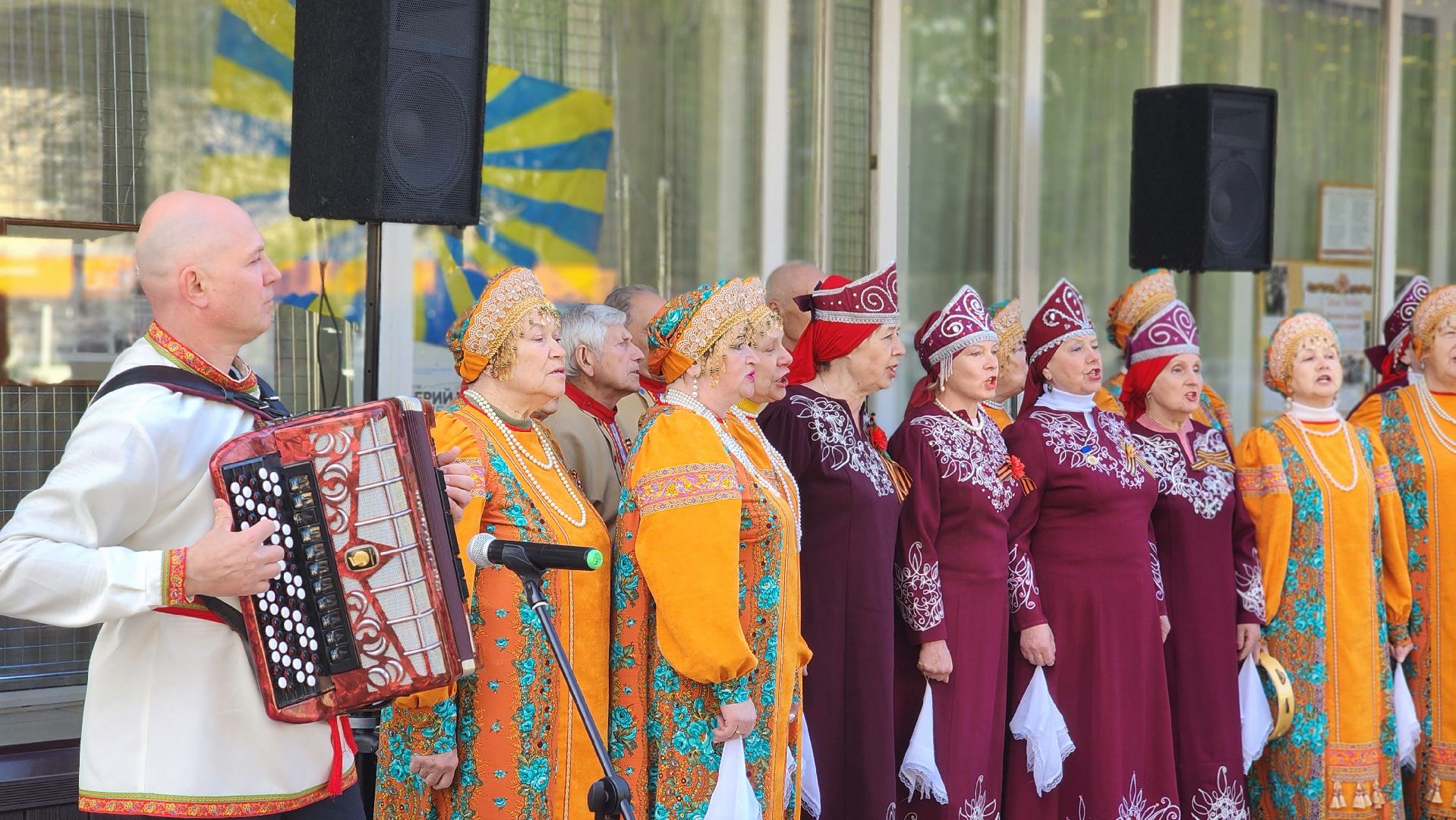 протвино, хор реченька, активное долголетие, концерт, день победы,