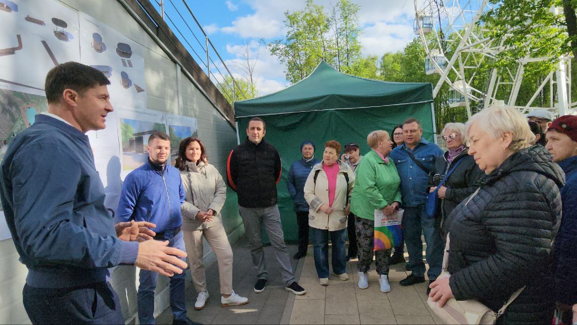 люберцы, глава городского округа люберцы владимир волков, наташинские пруды, реконструкция,