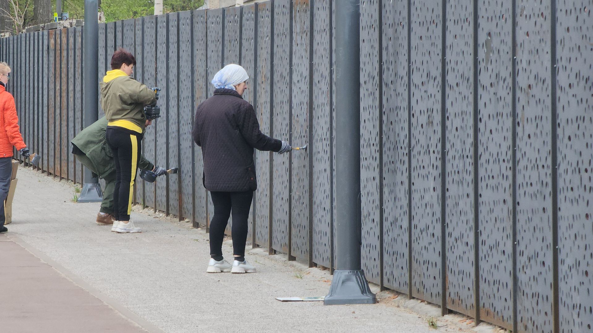 егорьевск, уборка, покраска, набережная, гуслица,