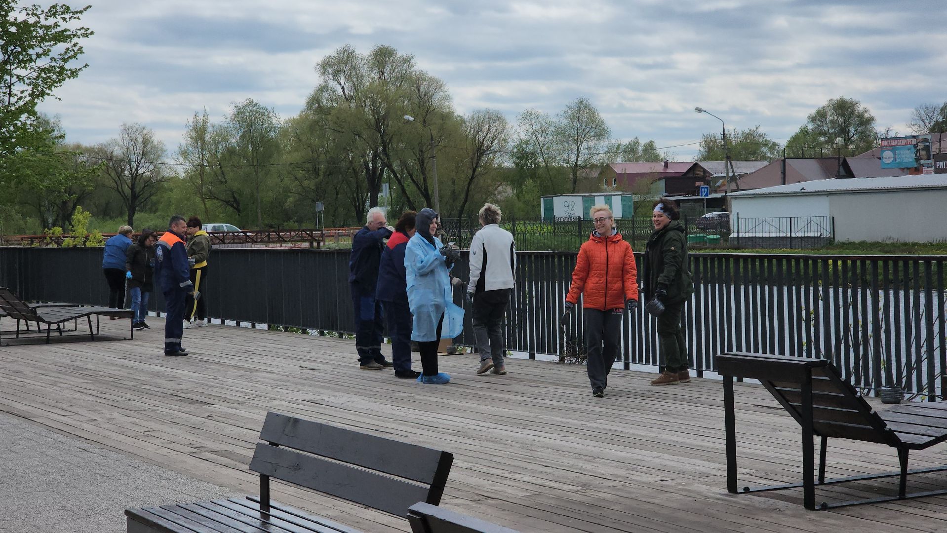 егорьевск, уборка, покраска, набережная, гуслица,