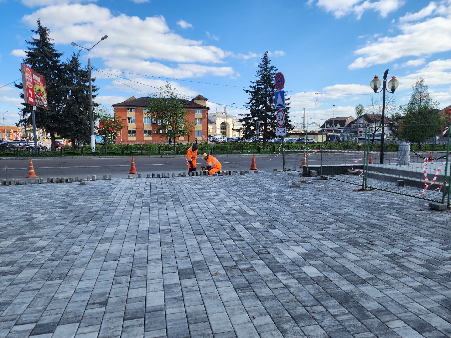 ремонт памятника вов, орехово-зуево,