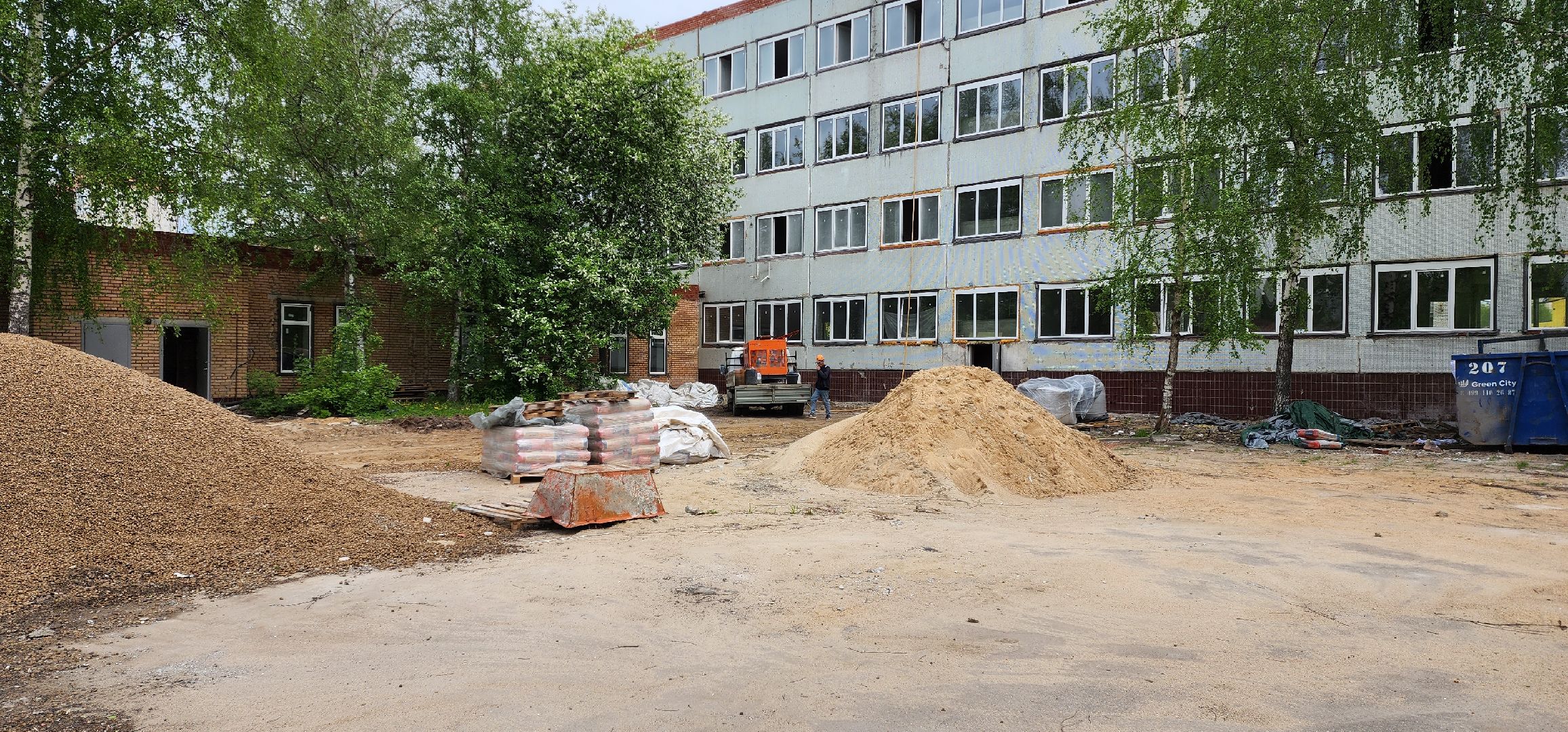 раменское, строительство, капитальный ремонт здания раменского колледжа,